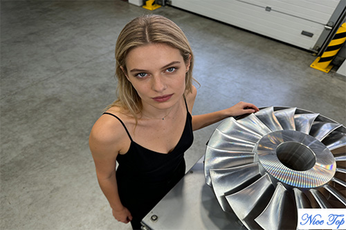 Schönes oberes Noppenrad LD 8S FIN 10X2X5 Zoll